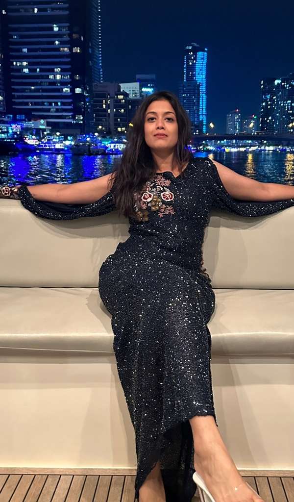 Harshita Gupta in Majestic Gown