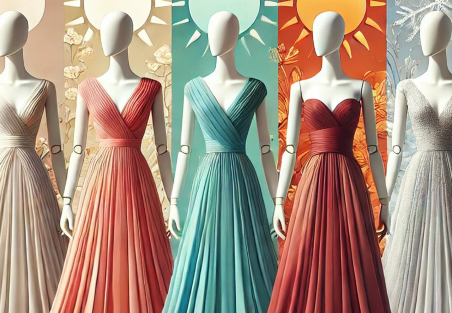 Seasonal Gown Colors: What to Wear for Every Time of Year